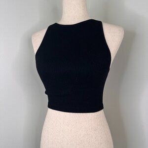 Cotton On Black Benni Seamless High Neck Tank NWT